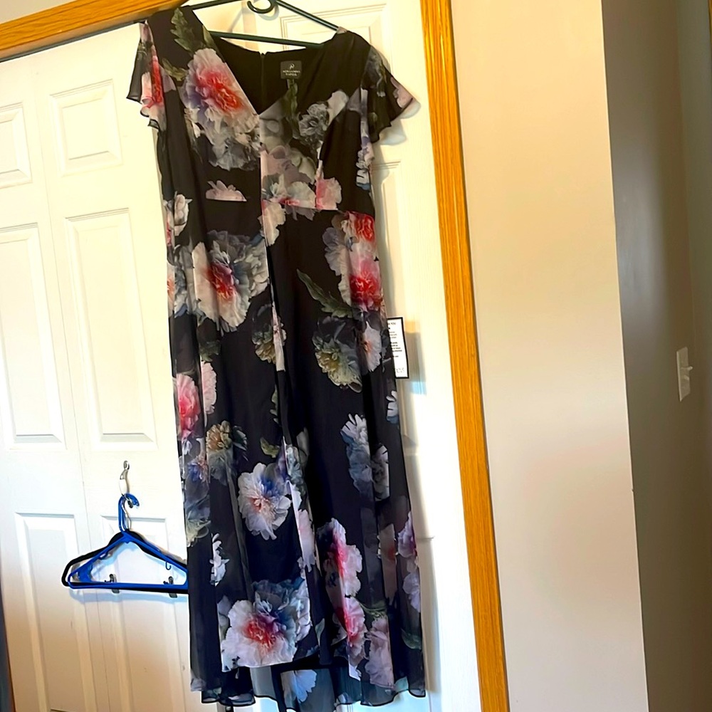 Adrianna Papell floral Jumpsuit size 18